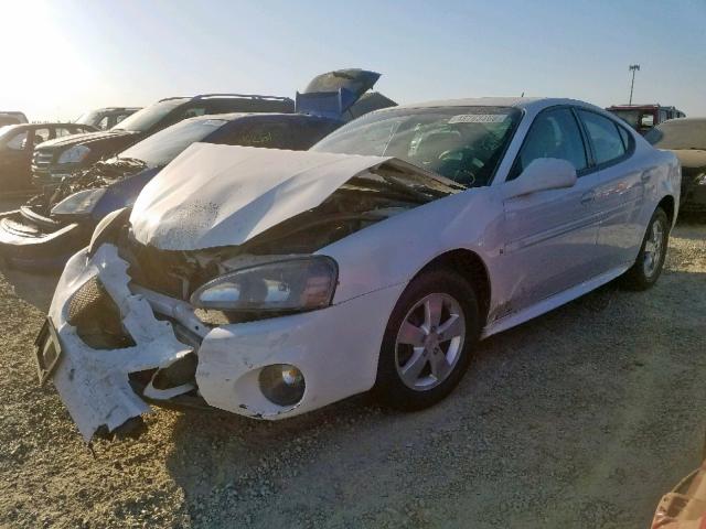 2G2WP552881164680 - 2008 PONTIAC GRAND PRIX WHITE photo 2