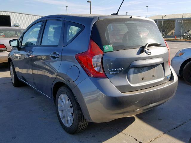 3N1CE2CP2GL387671 - 2016 NISSAN VERSA NOTE GRAY photo 3