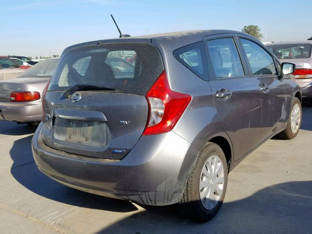 3N1CE2CP2GL387671 - 2016 NISSAN VERSA NOTE GRAY photo 4