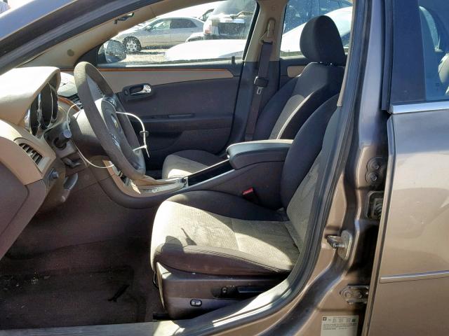 1G1ZC5E0XCF129569 - 2012 CHEVROLET MALIBU 1LT CHARCOAL photo 5