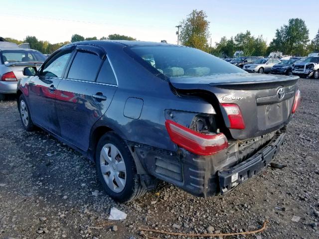 4T4BE46K99R069125 - 2009 TOYOTA CAMRY BASE GRAY photo 3