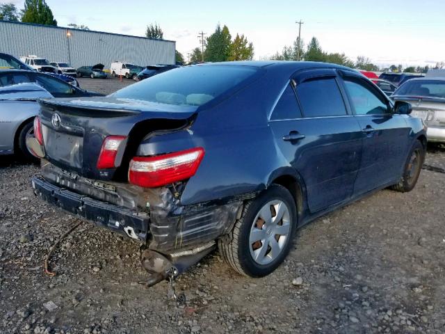 4T4BE46K99R069125 - 2009 TOYOTA CAMRY BASE GRAY photo 4