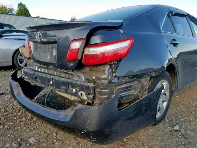 4T4BE46K99R069125 - 2009 TOYOTA CAMRY BASE GRAY photo 9