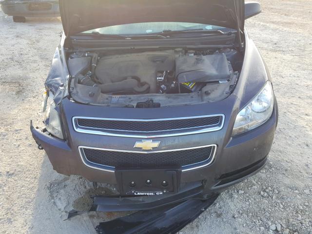 1G1ZA5E01CF382625 - 2012 CHEVROLET MALIBU LS GRAY photo 7