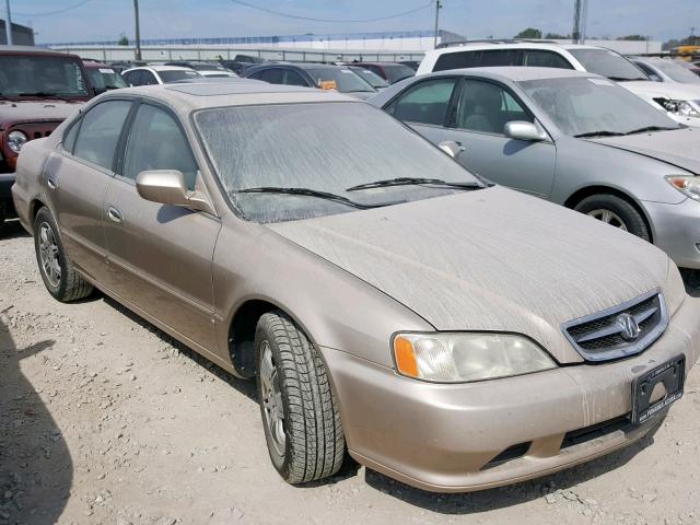 19UUA5665YA041352 - 2000 ACURA 3.2TL GOLD photo 1