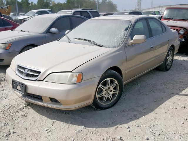 19UUA5665YA041352 - 2000 ACURA 3.2TL GOLD photo 2