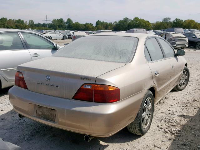 19UUA5665YA041352 - 2000 ACURA 3.2TL GOLD photo 4