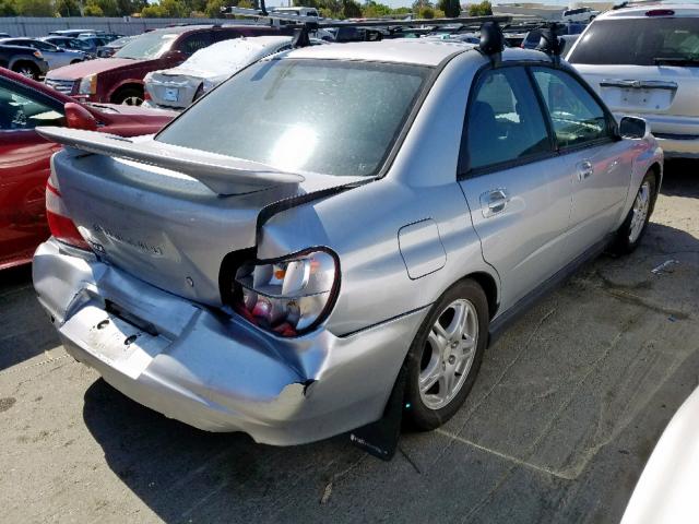 JF1GD29612G506216 - 2002 SUBARU IMPREZA WR SILVER photo 4