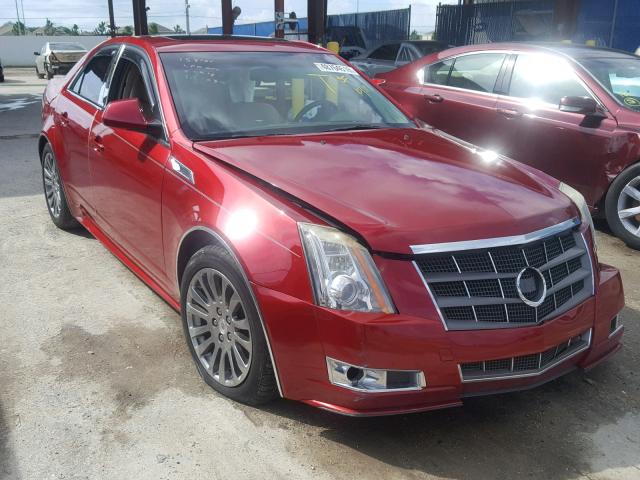 1G6DJ5EYXB0164114 - 2011 CADILLAC CTS PERFOR BURGUNDY photo 1