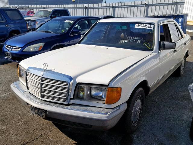 WDBCB20A9EA049452 - 1984 MERCEDES-BENZ 300 SD WHITE photo 2