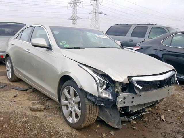 1G6AG5RXXD0147173 - 2013 CADILLAC ATS TAN photo 1