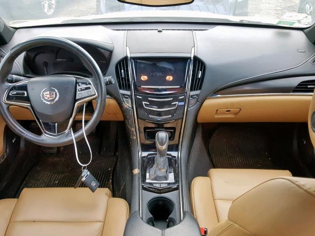 1G6AG5RXXD0147173 - 2013 CADILLAC ATS TAN photo 9