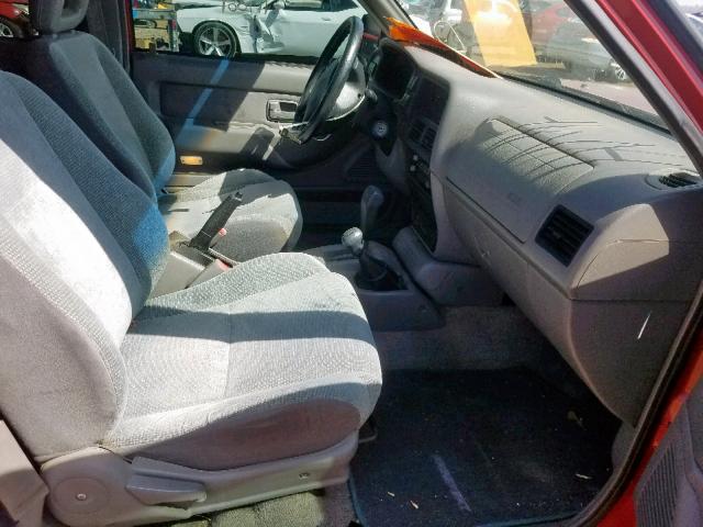 4S6CM58V4V4401830 - 1997 HONDA PASSPORT E 红色 照片 5