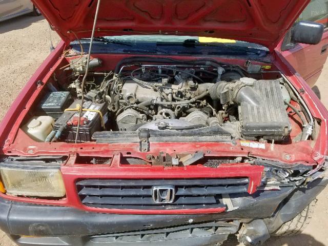 4S6CM58V4V4401830 - 1997 HONDA PASSPORT E 红色 照片 7