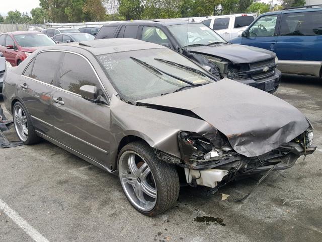 1HGCM56756A011759 - 2006 HONDA ACCORD EX SILVER photo 1