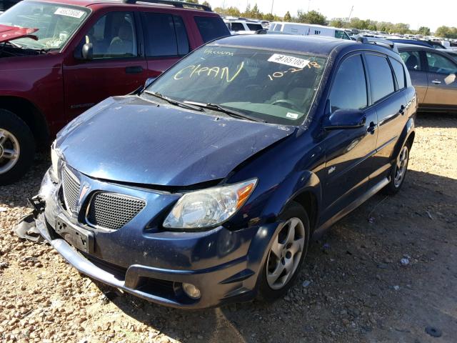 5Y2SL65856Z409665 - 2006 PONTIAC VIBE BLUE photo 2