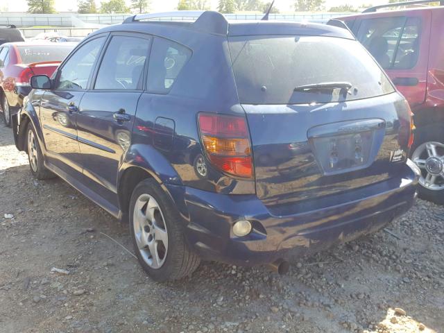 5Y2SL65856Z409665 - 2006 PONTIAC VIBE BLUE photo 3