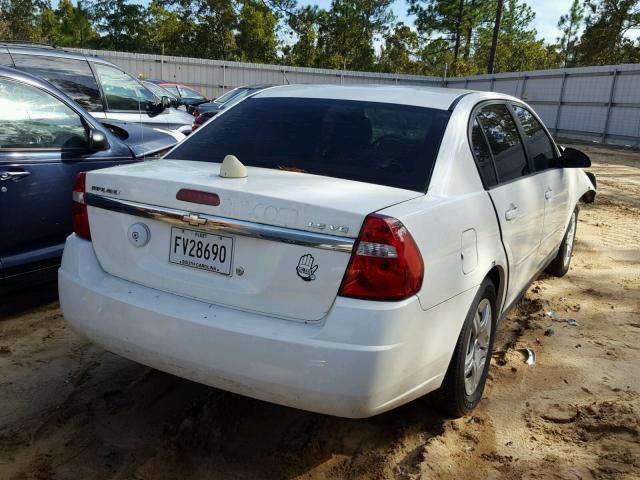 1G1ZS58N17F301701 - 2007 CHEVROLET MALIBU LS 白色 照片 4