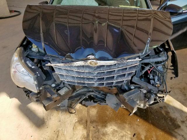 1C3LC46B59N534071 - 2009 CHRYSLER SEBRING LX BLACK photo 7