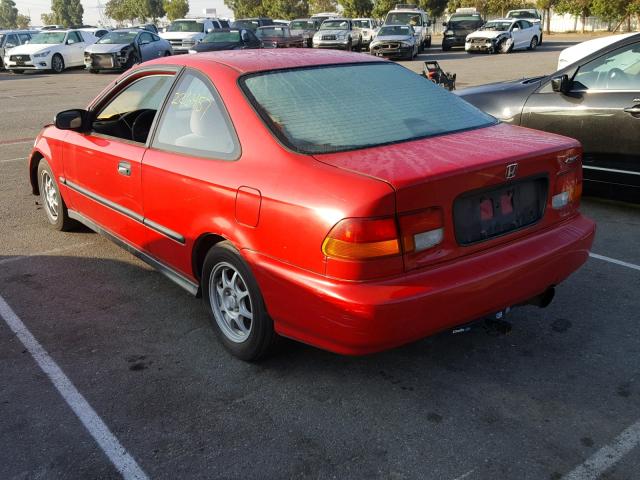 1HGEJ7129WL015827 - 1998 HONDA CIVIC HX RED photo 3