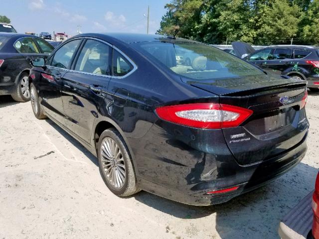 3FA6P0RU8ER363350 - 2014 FORD FUSION TIT BLACK photo 3