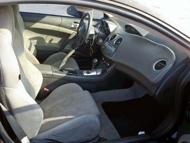 4A3AK24F06E006933 - 2006 MITSUBISHI ECLIPSE GS BLACK photo 5