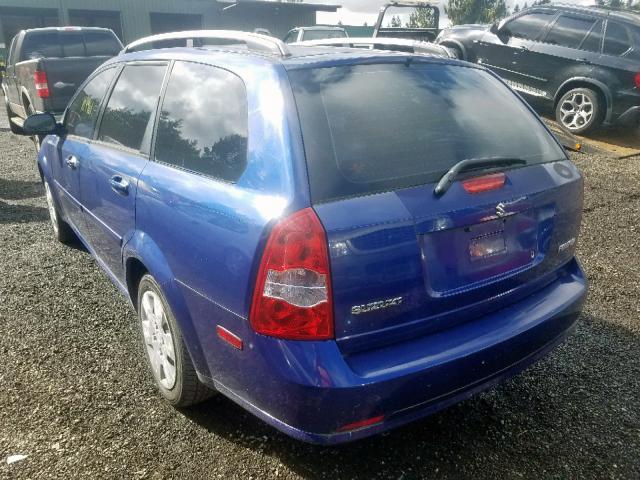 KL5JD86Z36K267536 - 2006 SUZUKI FORENZA BLUE photo 3