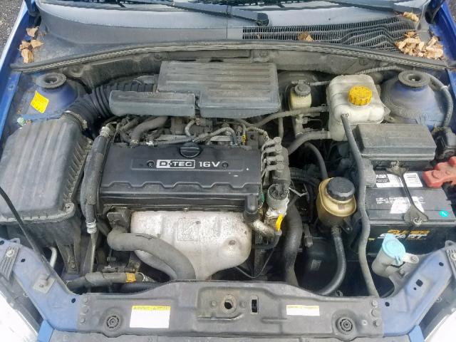 KL5JD86Z36K267536 - 2006 SUZUKI FORENZA BLUE photo 7