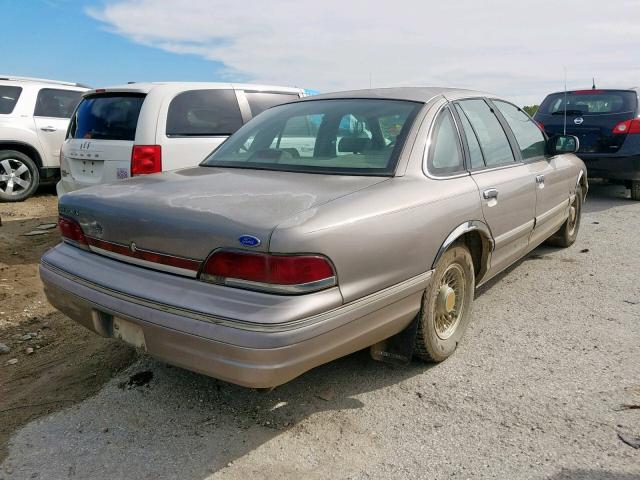 2FALP74W0RX208061 - 1994 FORD CROWN VICT TAN photo 4