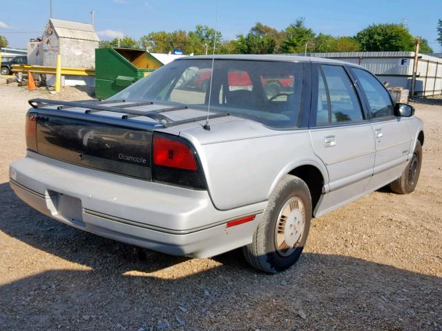 1G3WH54T1MD388729 - 1991 OLDSMOBILE CUTLASS SU SILVER photo 4