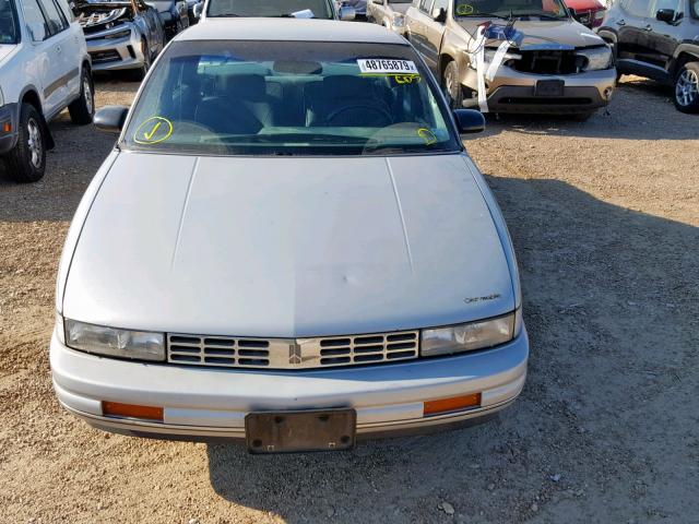 1G3WH54T1MD388729 - 1991 OLDSMOBILE CUTLASS SU SILVER photo 9