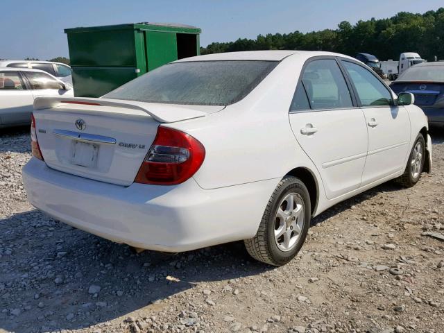 4T1BE30K36U696623 - 2006 TOYOTA CAMRY LE WHITE photo 4