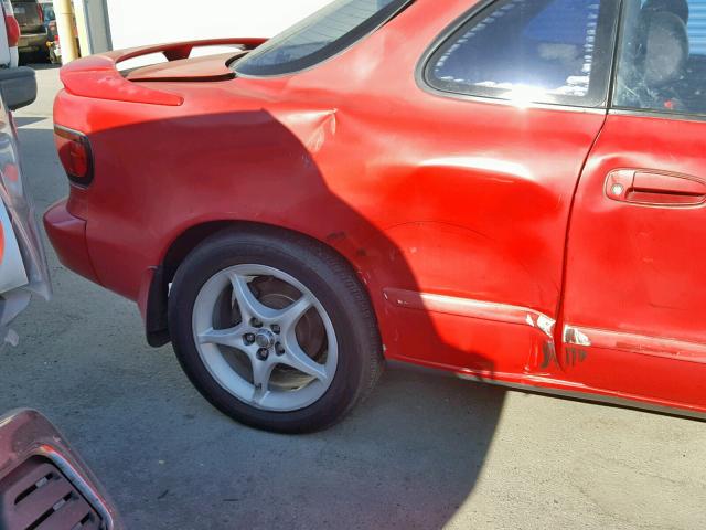 JT2ST87F3P0131709 - 1993 TOYOTA CELICA GT RED photo 9