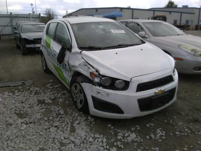 1G1JA6SGXG4148506 - 2016 CHEVROLET SONIC LS WHITE photo 1