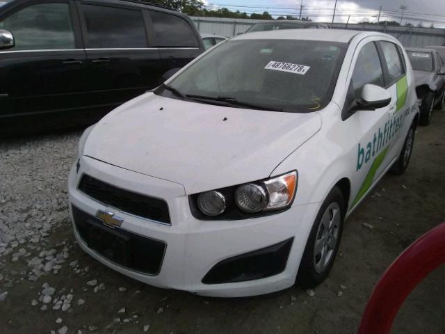 1G1JA6SGXG4148506 - 2016 CHEVROLET SONIC LS WHITE photo 2