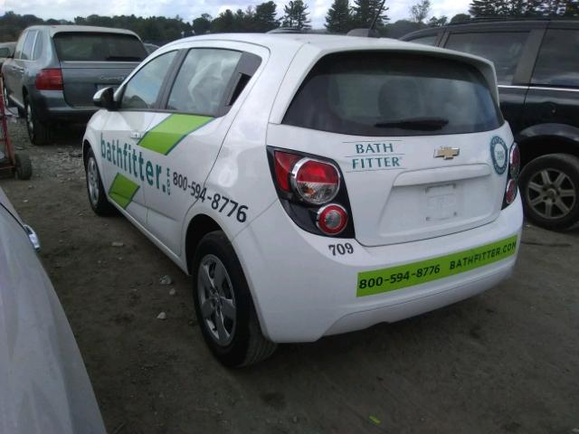 1G1JA6SGXG4148506 - 2016 CHEVROLET SONIC LS WHITE photo 3