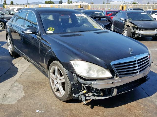 WDDNG71X68A210247 - 2008 MERCEDES-BENZ S 550 BLACK photo 1