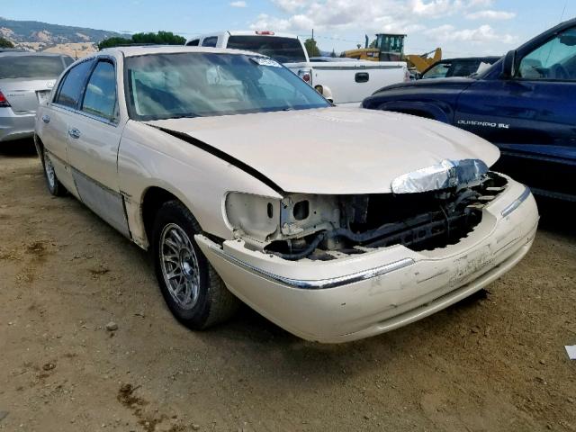 1LNFM83W5WY631183 - 1998 LINCOLN TOWN CAR C CREAM photo 1