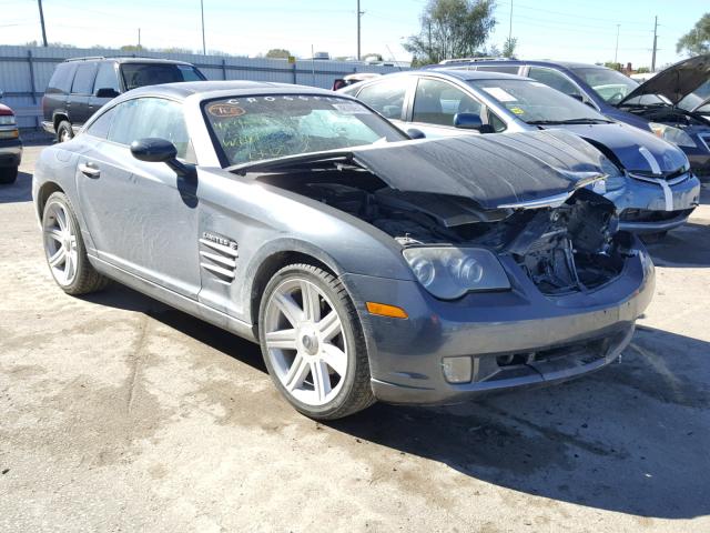 1C3AN69LX6X065819 - 2006 CHRYSLER CROSSFIRE GRAY photo 1