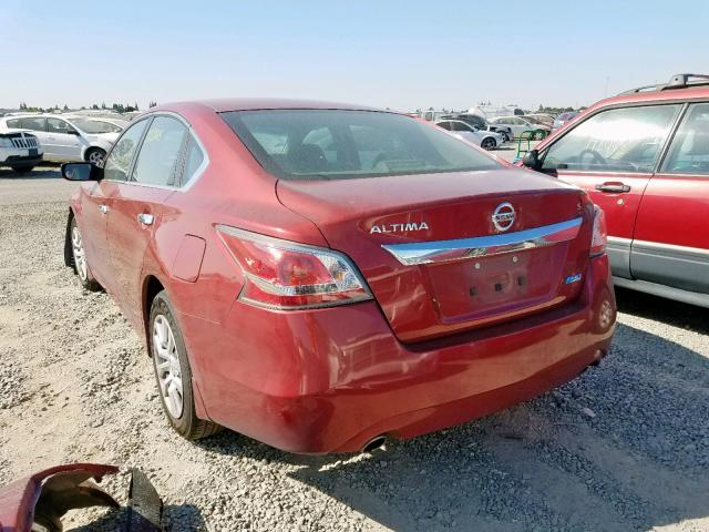 1N4AL3AP1EN209627 - 2014 NISSAN ALTIMA 2.5 BURGUNDY photo 3