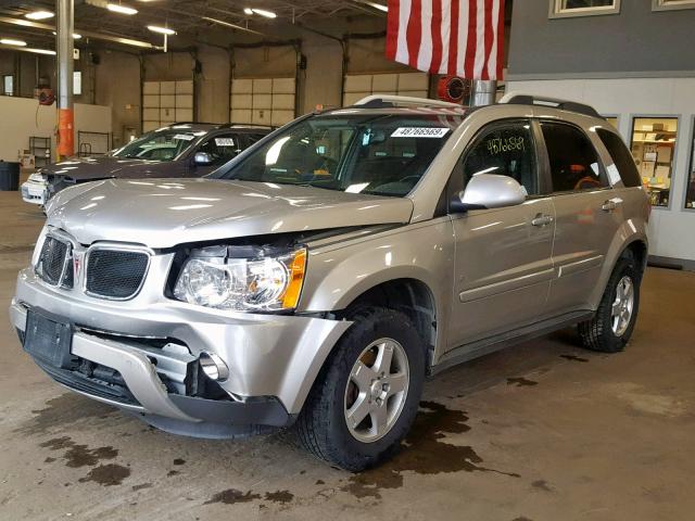 2CKDL73F276238914 - 2007 PONTIAC TORRENT SILVER photo 2