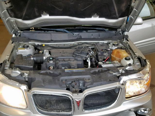 2CKDL73F276238914 - 2007 PONTIAC TORRENT SILVER photo 7