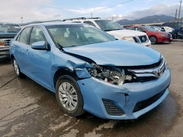 4T4BF1FK3CR270375 - 2012 TOYOTA CAMRY BASE BLUE photo 1