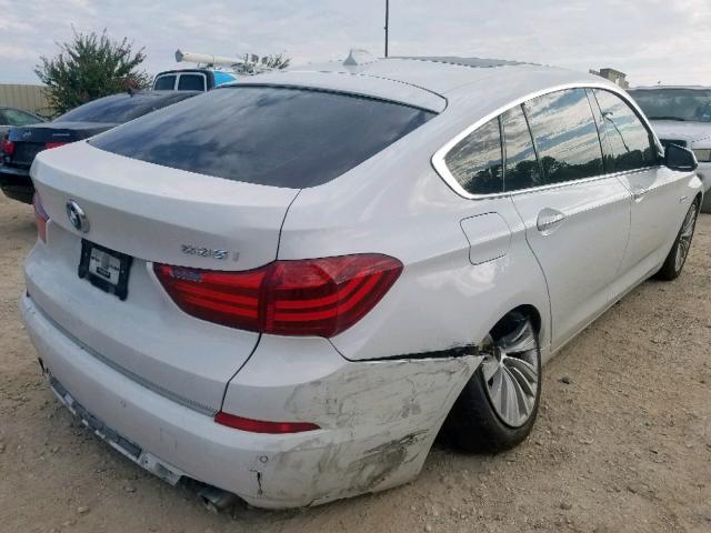 WBA5M2C50FD872223 - 2015 BMW 535 IGT WHITE photo 4