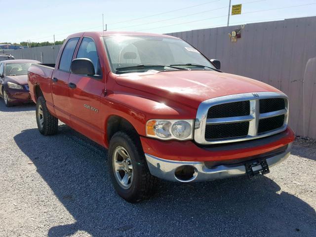 1D7HU18NX5J575470 - 2005 DODGE RAM 1500 S RED photo 1