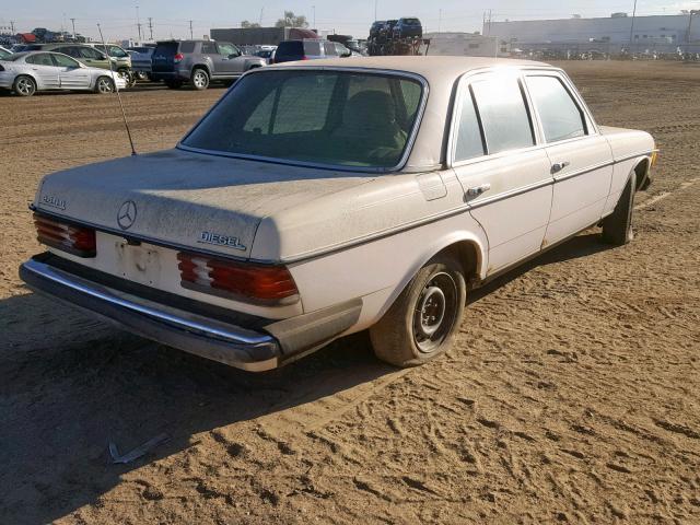 WDBAB23A7CB325010 - 1982 MERCEDES-BENZ 240 D TAN photo 4