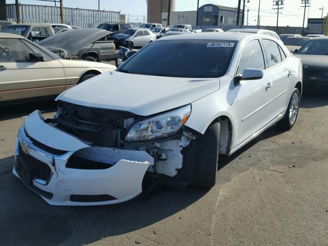 1G11C5SL3FF216407 - 2015 CHEVROLET MALIBU 1LT WHITE photo 2