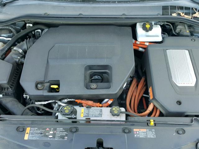 1G1RH6E4XCU125642 - 2012 CHEVROLET VOLT GRAY photo 7