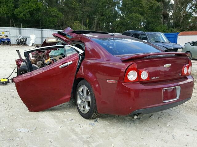 1G1ZK57B58F284166 - 2008 CHEVROLET MALIBU LTZ RED photo 3