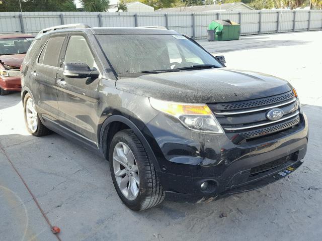 1FMHK7F84CGA03798 - 2012 FORD EXPLORER L BLACK photo 1